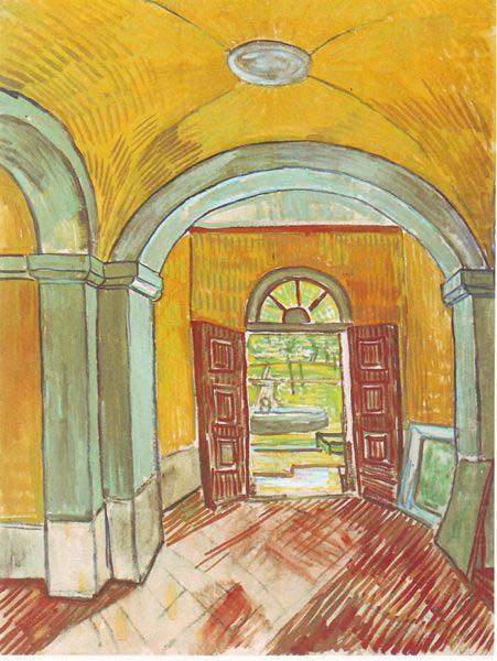 Entrance of the Hospital, Vincent Van Gogh